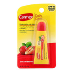 CARMEX Daily Care Strawberry Flavor Blister Pack Tube with SPF15 - 0.35 Oz - 10g
