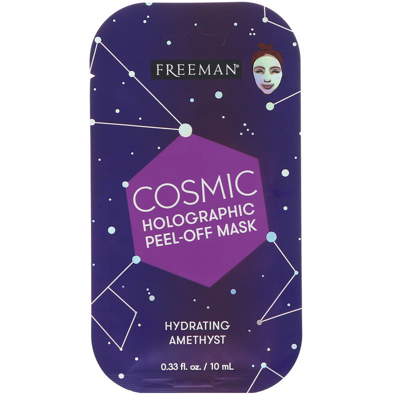 Freeman Cosmic Hydrating Amethyst Holographic Peel-off Mask front