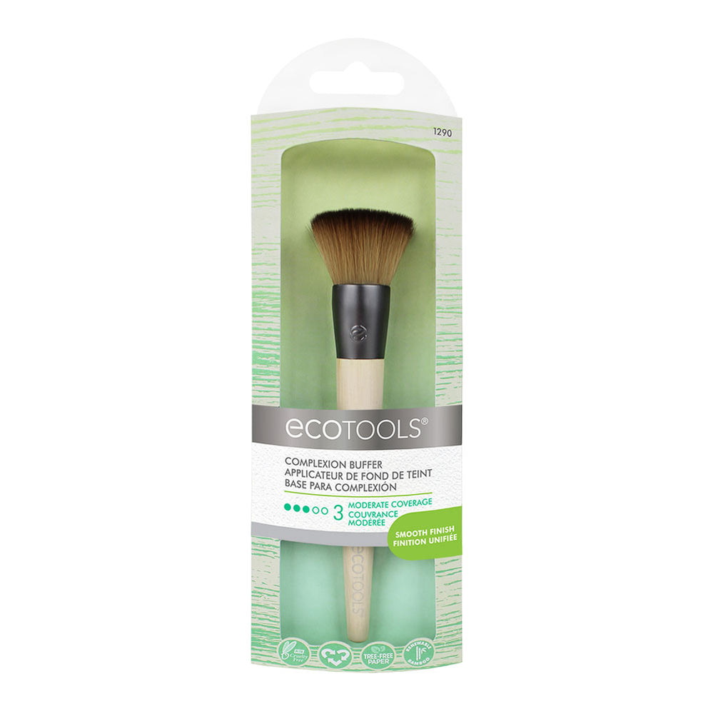 EcoTools Complexion Buffer with Unique flat-top cut in front