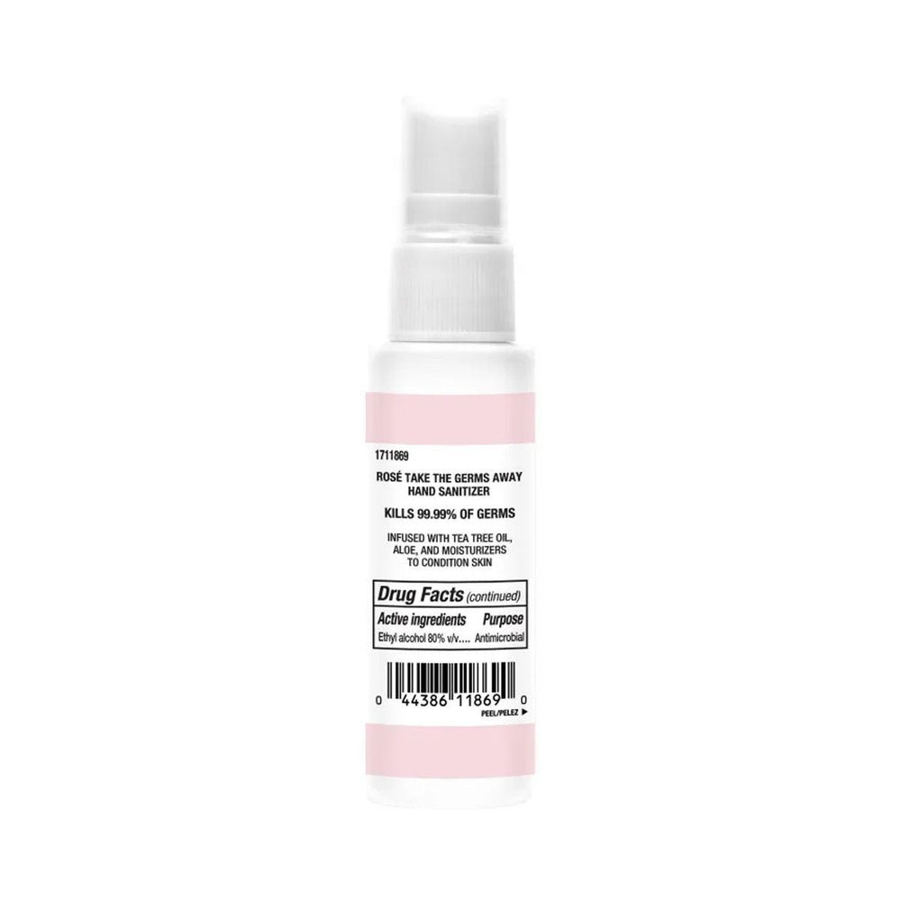 Physicians Formula Rosé Take the Germs Away Hand Sanitizer in back