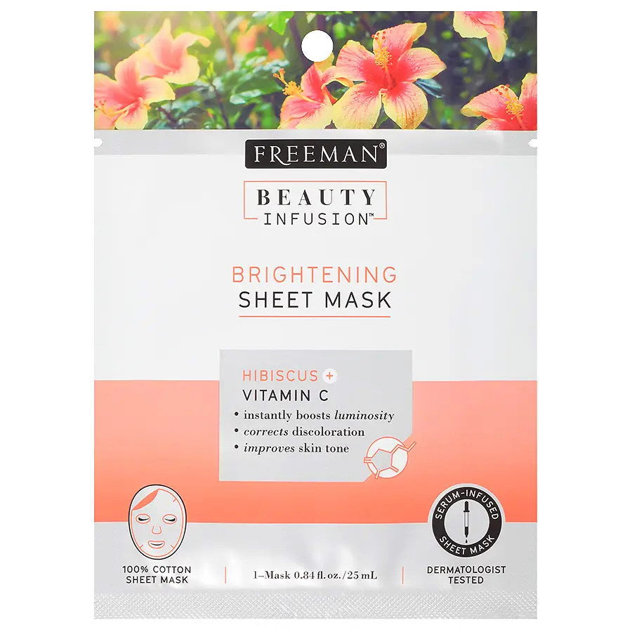 Freeman Brightening Hibiscus & Vitamin C Sheet Mask 25 mL