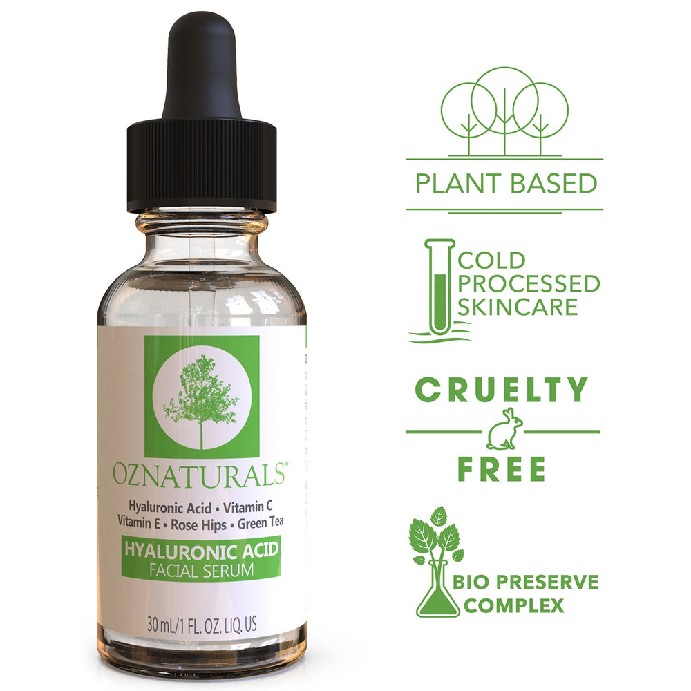 OZNaturals Hyaluronic Acid 98% Natural Facial Serum specially