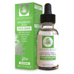 OZNaturals Hyaluronic Acid 98% Natural Facial Serum with box
