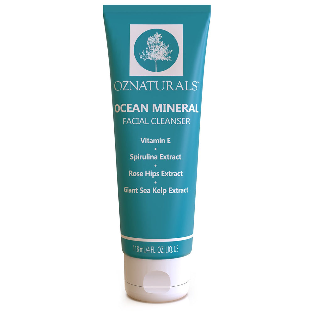 OZNaturals Ocean Mineral 93% Natural Facial Cleanser in front