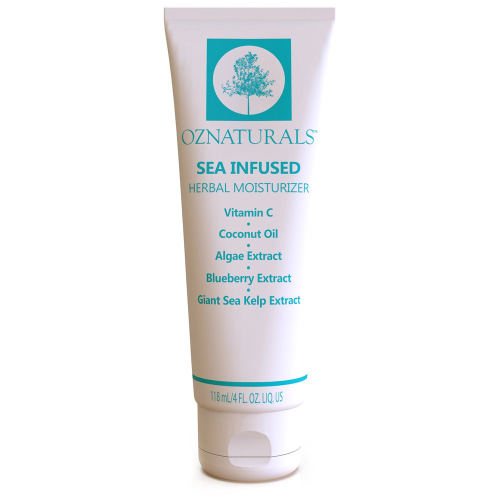 OZNaturals Sea Infused Herbal Moisturizer 99% Natural in front