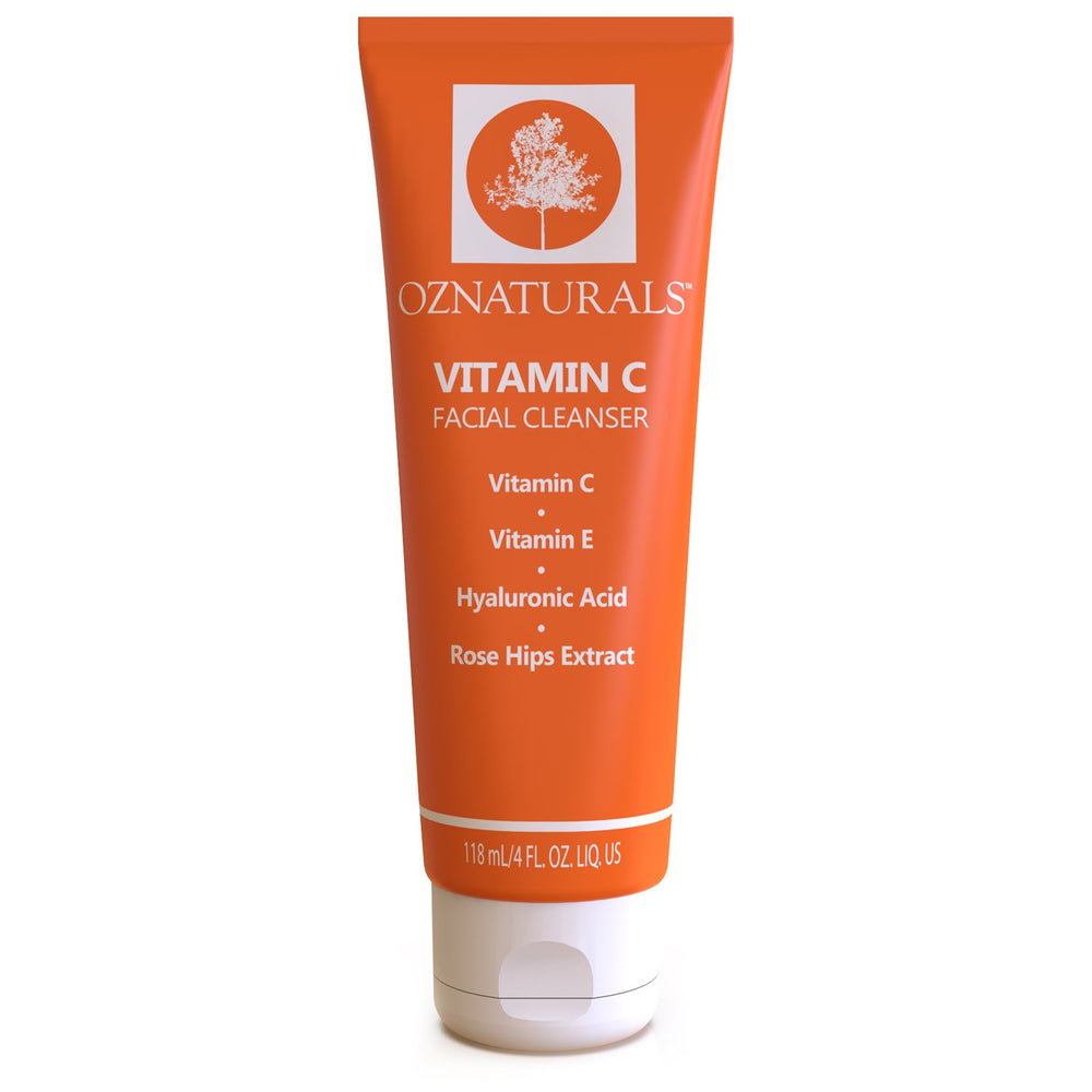 OZNaturals Vitamin C 95% Natural Facial Cleanser in front